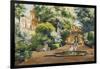 A Garden in Seville-Manuel Garcia Y Rodriguez-Framed Giclee Print