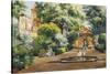 A Garden in Seville-Manuel Garcia Y Rodriguez-Stretched Canvas