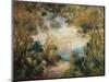 A Garden in Sorrento-Pierre-Auguste Renoir-Mounted Giclee Print
