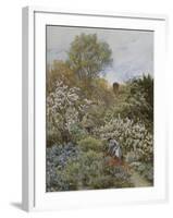 A Garden in Spring-Helen Allingham-Framed Giclee Print