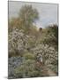 A Garden in Spring-Helen Allingham-Mounted Giclee Print