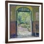 A Garden in the Sunshine-Henri Martin-Framed Giclee Print