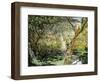 A Garden in Vetheuil; Le Jardin De Vetheuil, 1881-Claude Monet-Framed Giclee Print