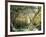 A Garden in Vetheuil-Claude Monet-Framed Giclee Print