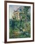 A Garden Nook at Bellevue, 1880-Edouard Manet-Framed Giclee Print