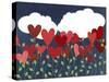 A Garden of Love-Tina Lavoie-Stretched Canvas