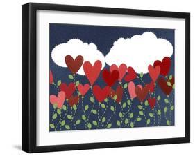 A Garden of Love-Tina Lavoie-Framed Giclee Print