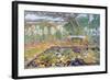 A Garden on Long Island-Childe Hassam-Framed Art Print