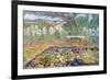 A Garden on Long Island-Childe Hassam-Framed Premium Giclee Print