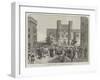 A Garden Party at the Tower of London-Melton Prior-Framed Giclee Print