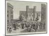 A Garden Party at the Tower of London-Melton Prior-Mounted Giclee Print