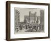 A Garden Party at the Tower of London-Melton Prior-Framed Giclee Print