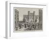 A Garden Party at the Tower of London-Melton Prior-Framed Giclee Print