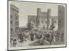 A Garden Party at the Tower of London-Melton Prior-Mounted Giclee Print