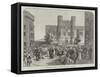 A Garden Party at the Tower of London-Melton Prior-Framed Stretched Canvas