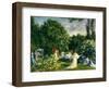 A Garden Party, C.1890-99-Philip Leslie Hale-Framed Giclee Print