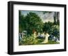 A Garden Party, C.1890-99-Philip Leslie Hale-Framed Giclee Print