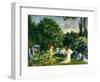 A Garden Party, C.1890-99-Philip Leslie Hale-Framed Giclee Print