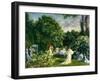 A Garden Party, C.1890-99-Philip Leslie Hale-Framed Giclee Print