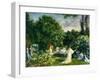 A Garden Party, C.1890-99-Philip Leslie Hale-Framed Giclee Print