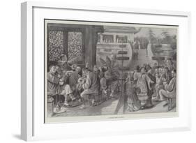 A Garden Party in China-Paul Frenzeny-Framed Giclee Print
