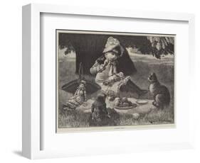 A Garden Party-null-Framed Giclee Print