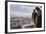 A Gargoyle Stares Out from Notre Dame De Paris Cathedral, Paris, France, Europe-Julian Elliott-Framed Photographic Print
