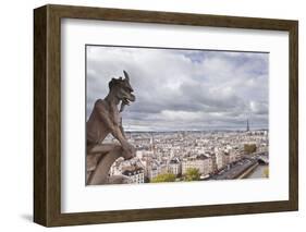 A Gargoyle-Julian Elliott-Framed Photographic Print