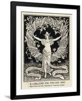 A Garland for May Day, 1895-Walter Crane-Framed Giclee Print