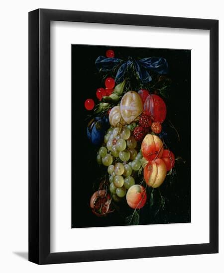 A Garland of Fruit-Cornelis de Heem-Framed Giclee Print