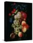 A Garland of Fruit-Cornelis de Heem-Stretched Canvas
