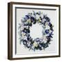 A Garland of Pansies-Antoine Pascal-Framed Giclee Print