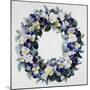 A Garland of Pansies-Antoine Pascal-Mounted Giclee Print