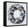 A Garland of Pansies-Antoine Pascal-Framed Stretched Canvas
