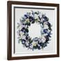 A Garland of Pansies-Antoine Pascal-Framed Giclee Print