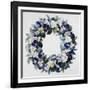 A Garland of Pansies-Antoine Pascal-Framed Giclee Print