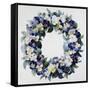 A Garland of Pansies-Antoine Pascal-Framed Stretched Canvas