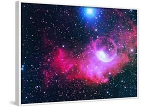 A Gaseous Nebula-Digital Vision.-Framed Photographic Print