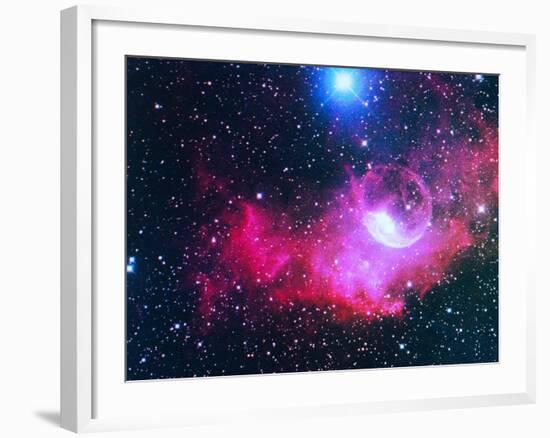 A Gaseous Nebula-Digital Vision.-Framed Photographic Print