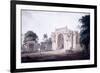 A Gate Leading to a Mosque, Chunargarh, Uttar Pradesh, C. 1789-90 (Pencil and W/C)-Thomas & William Daniell-Framed Giclee Print