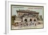 A Gate of the Emperor's Palace, Peking-null-Framed Giclee Print