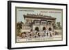 A Gate of the Emperor's Palace, Peking-null-Framed Giclee Print