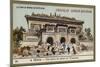 A Gate of the Emperor's Palace, Peking-null-Mounted Giclee Print