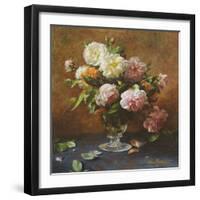 A Gathering from an Old Rose Garden-Albert Williams-Framed Giclee Print