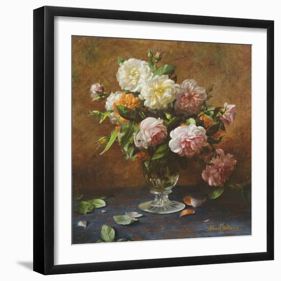 A Gathering from an Old Rose Garden-Albert Williams-Framed Giclee Print