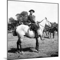 A Gaucho on Horseback-Walter Mori-Mounted Giclee Print