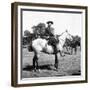 A Gaucho on Horseback-Walter Mori-Framed Giclee Print