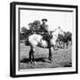 A Gaucho on Horseback-Walter Mori-Framed Giclee Print