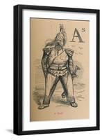 'A Gaul', 1852-John Leech-Framed Premium Giclee Print