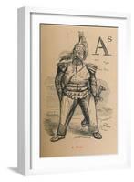 'A Gaul', 1852-John Leech-Framed Giclee Print